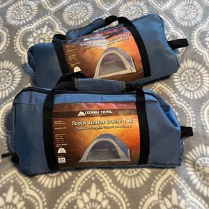 2 Ozark Trail 2-Person Jr. Dome Tent, 6' x 5', great condition!